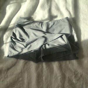 Grey A-Line Skort